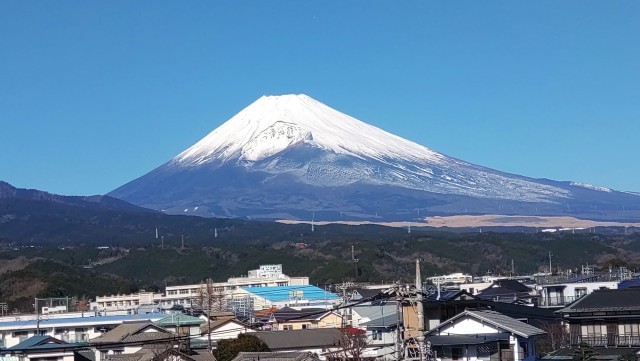 ４階からの富士山